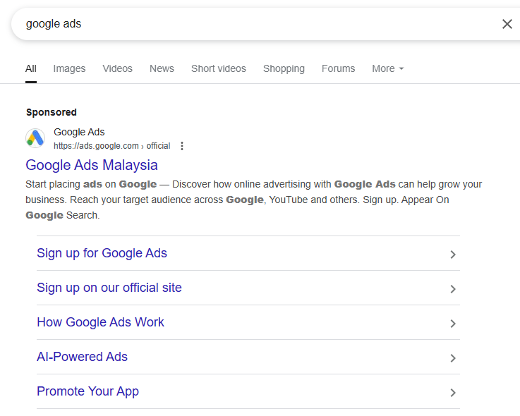 Example of a homepage from EDUdebt Singapore  | CMO Media Lab