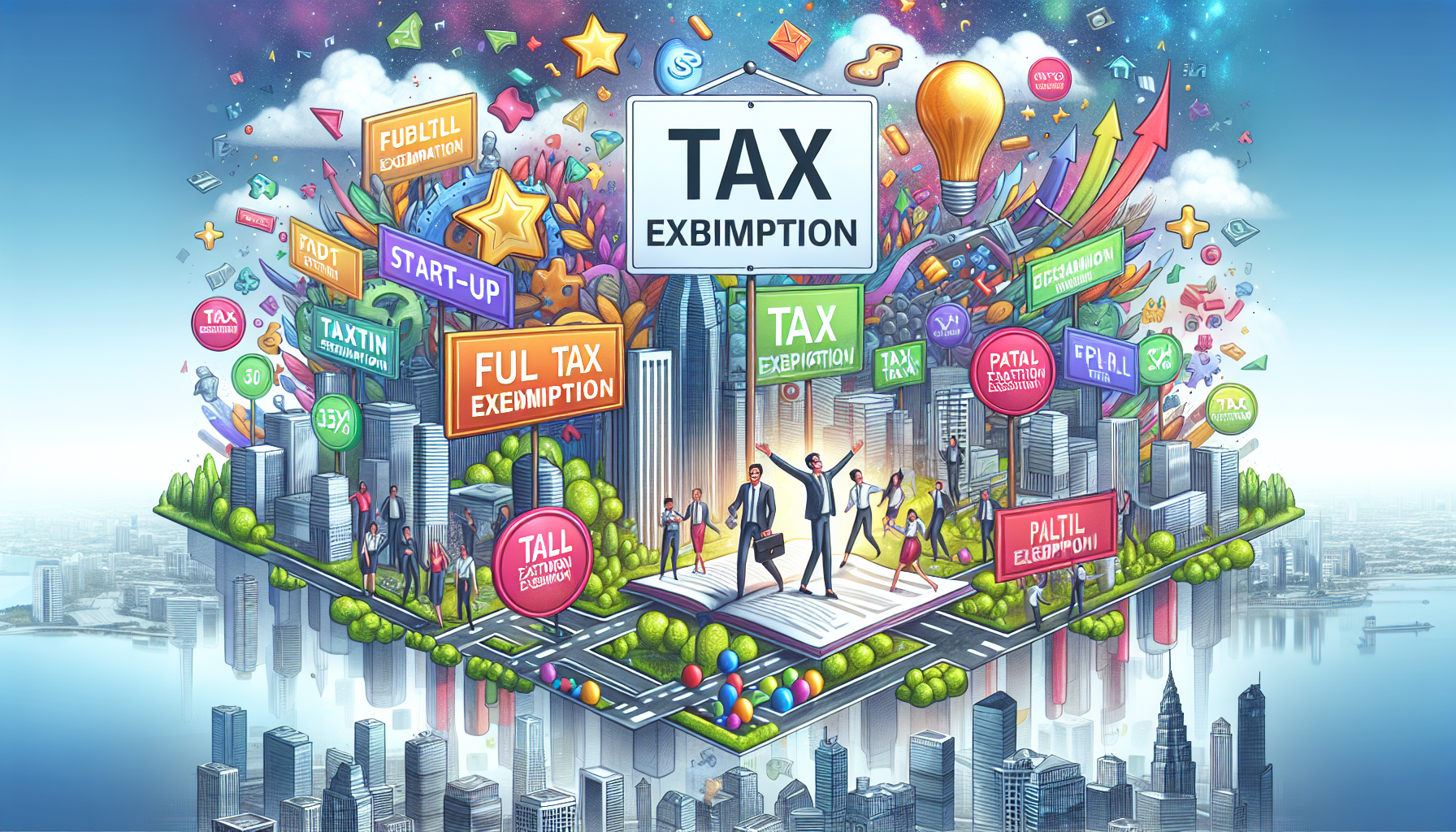 An illustration showcasing specific tax exemptions available for businesses | CFO Group