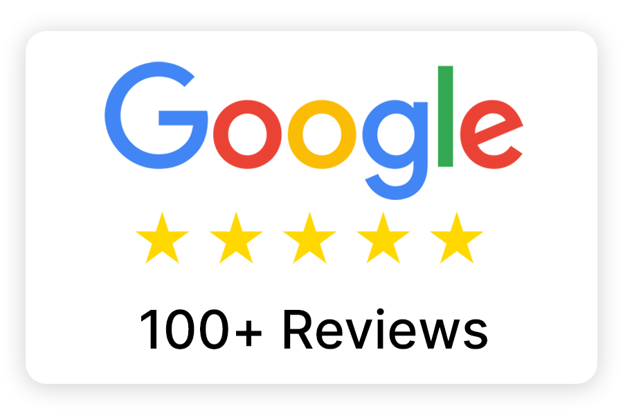 het Google-logo bevat meer dan 100 recensies.