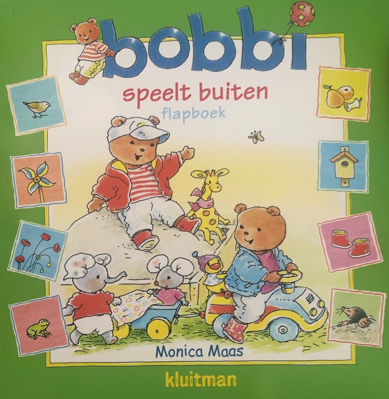 De leukste boekjes voor kleine kinderen! De Bobbi boekjes. Bobbi speelt buiten