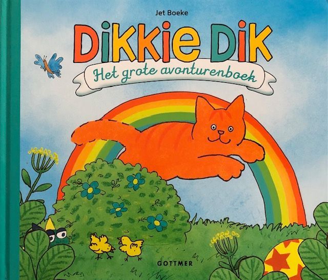 Voorleesboek van Dikkie Dik, de oranje kater, veel avonturen, iedere avond een verhaaltje voor het slapen gaan