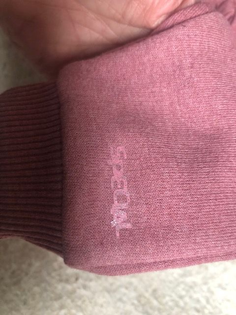 Meisjes Joggingbroekje met bijpassend rib truitje maat 68