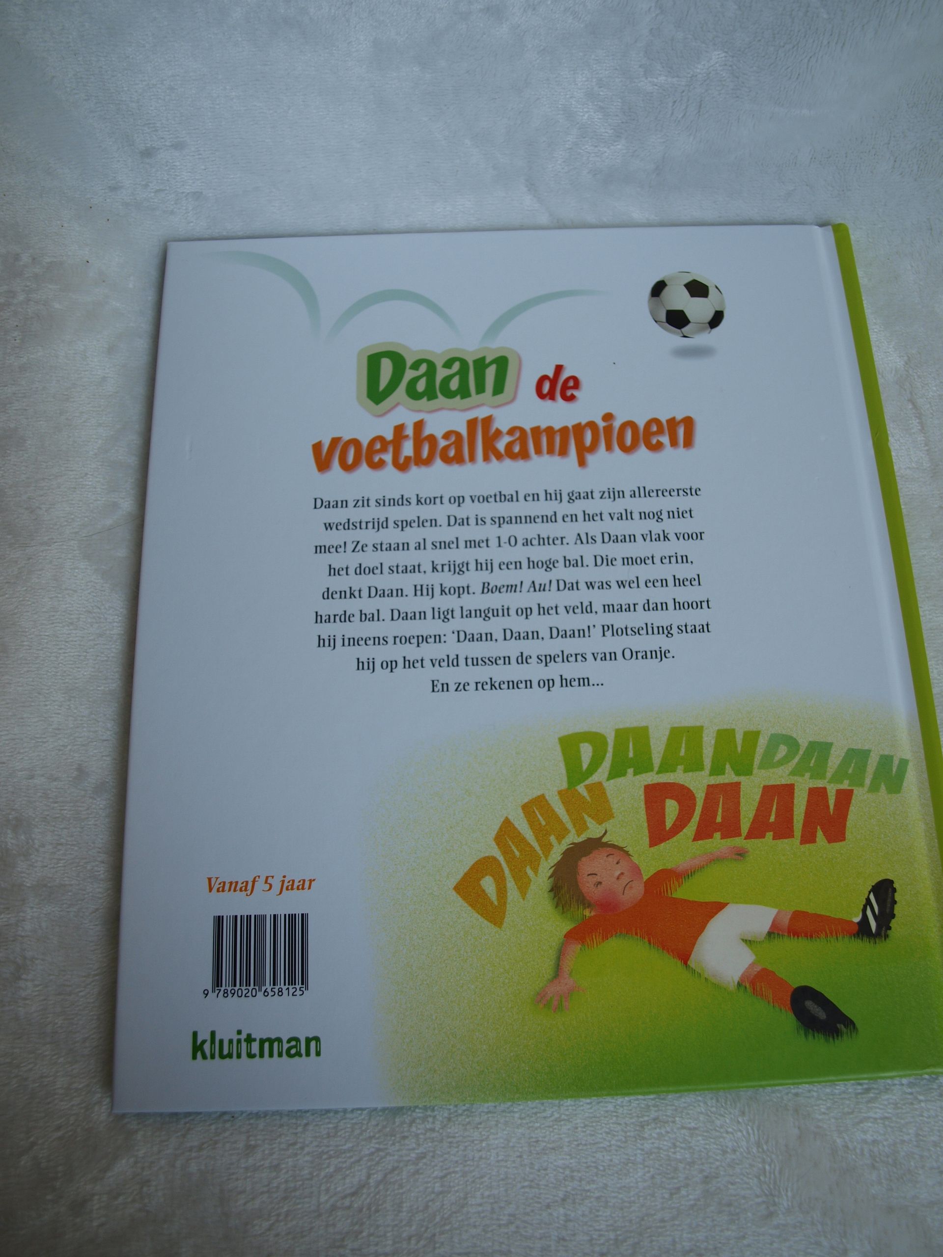 Kinderleesboek Daan de voetbalkampioen