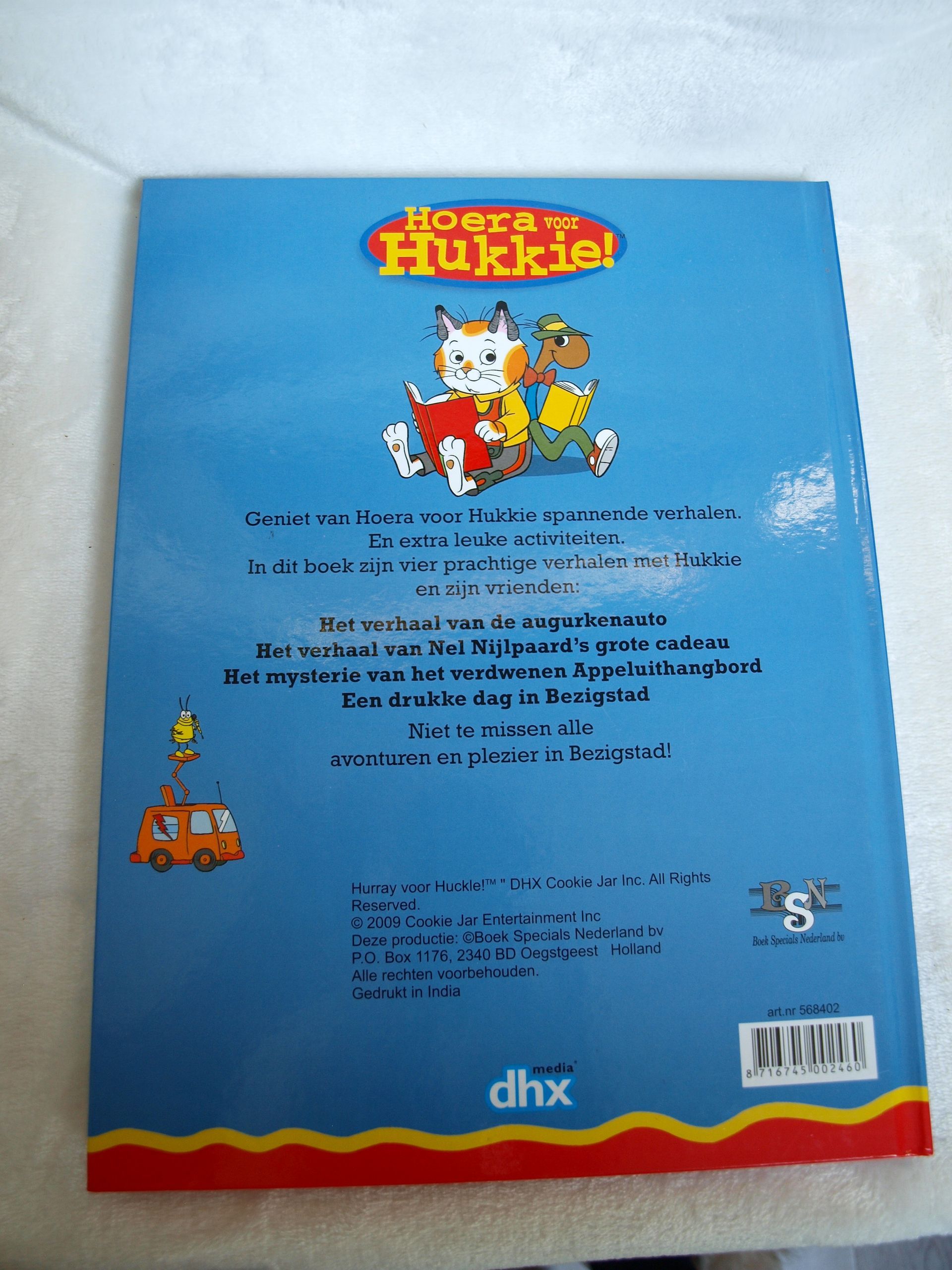 Kinderleesboek, Hoera voor  Hukkie