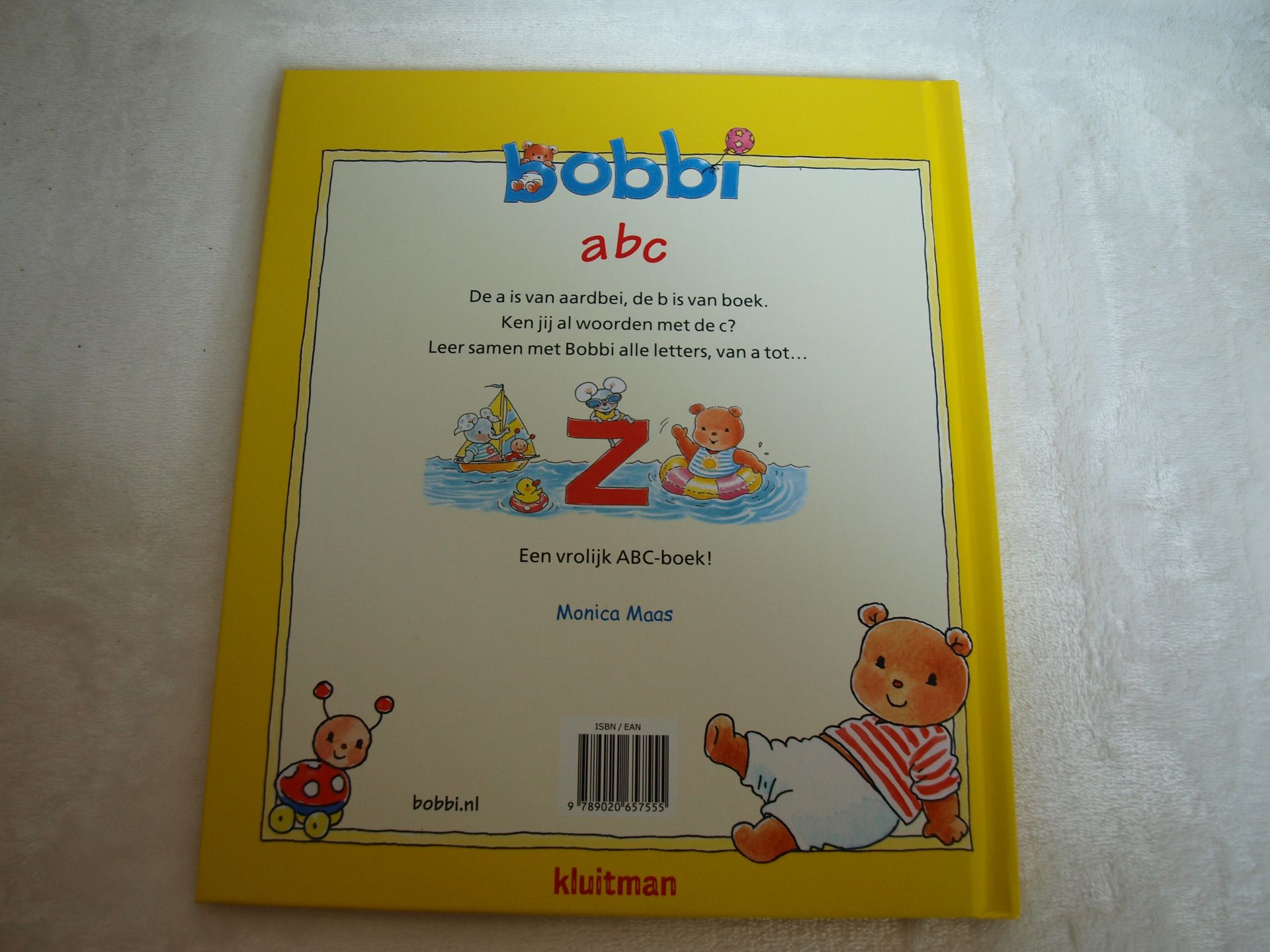 Kinderleesboek, bobbi abc door monica Maas