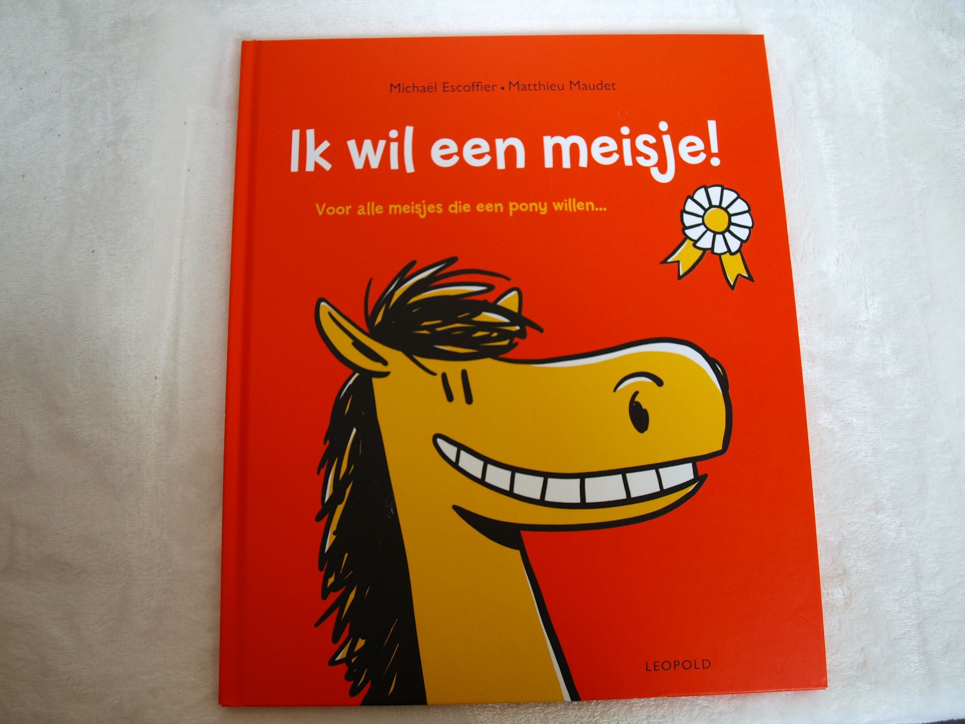 Een kinderboek, titel ik wil een meisje , vanaf 4 jaar