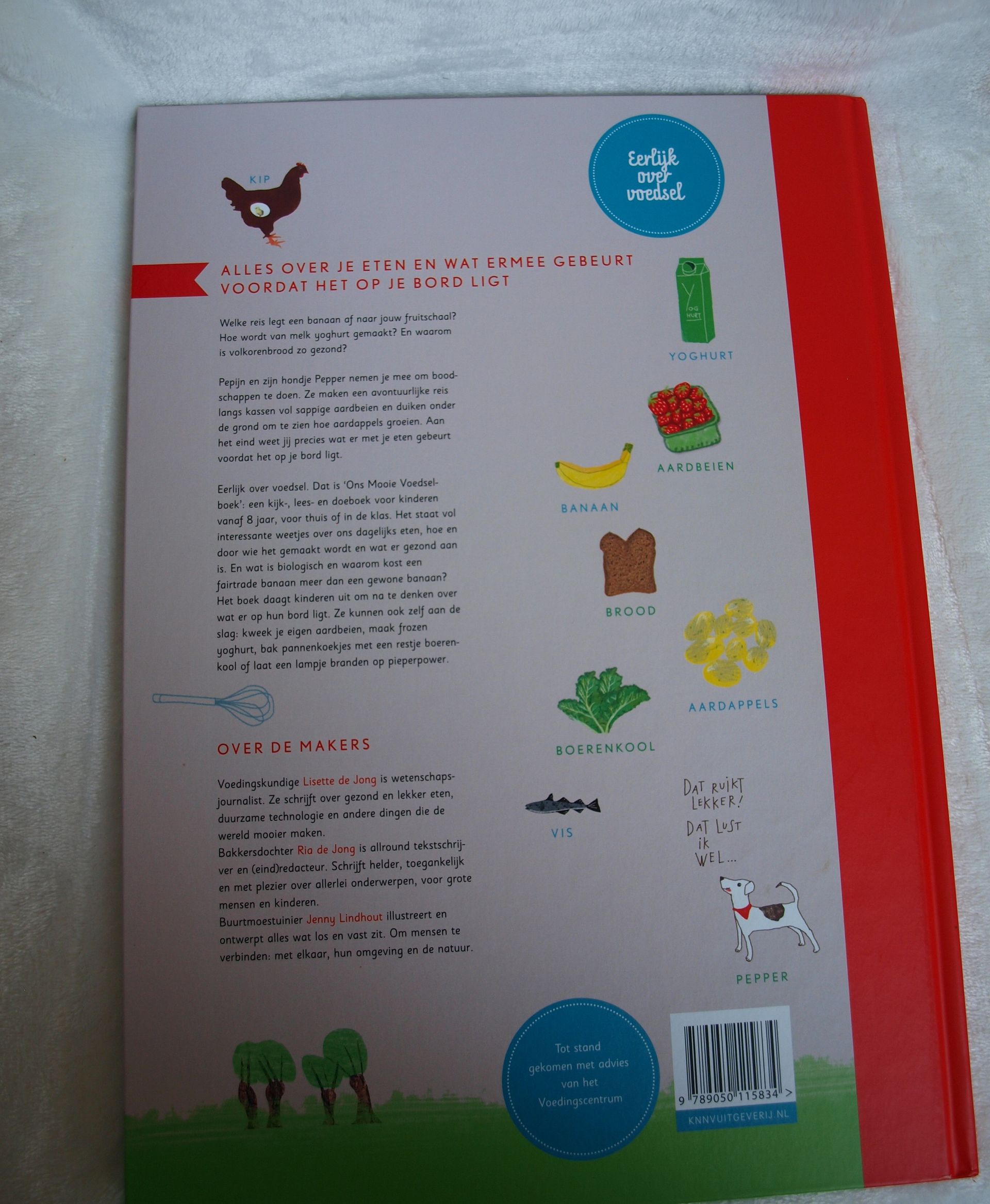Kinderboek, ons mooie voedsel boek'