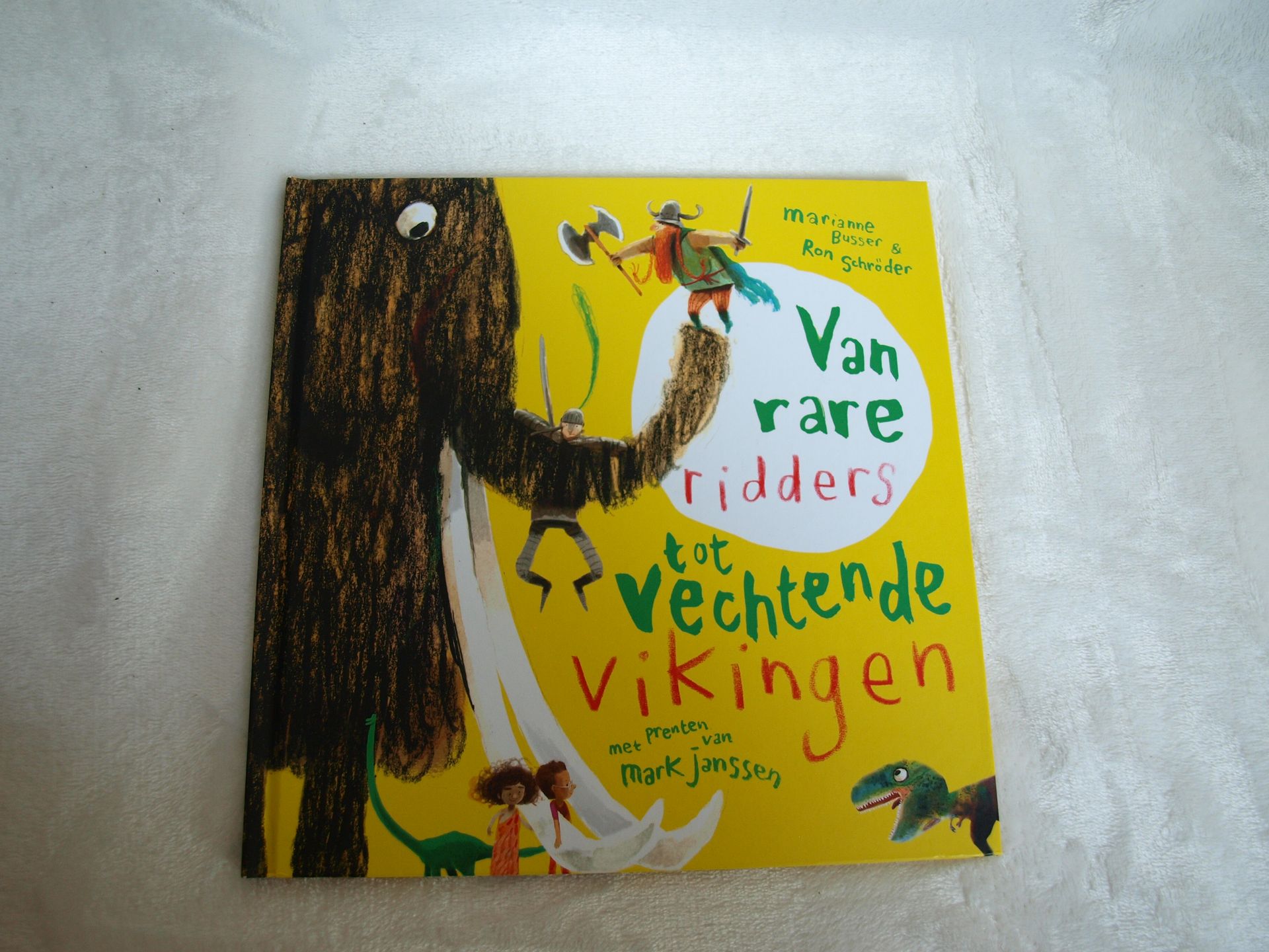 Kinderboek van rare ridders tot vechtende vikingen
