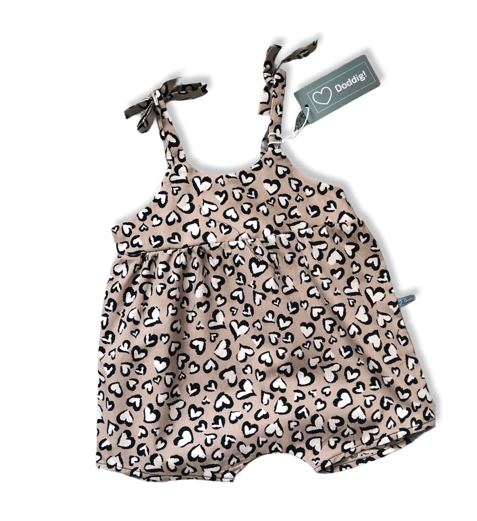 Geschikt voor 3-6 maanden, Pakje voor baby tweeling, tegenovergesteld, hartjes