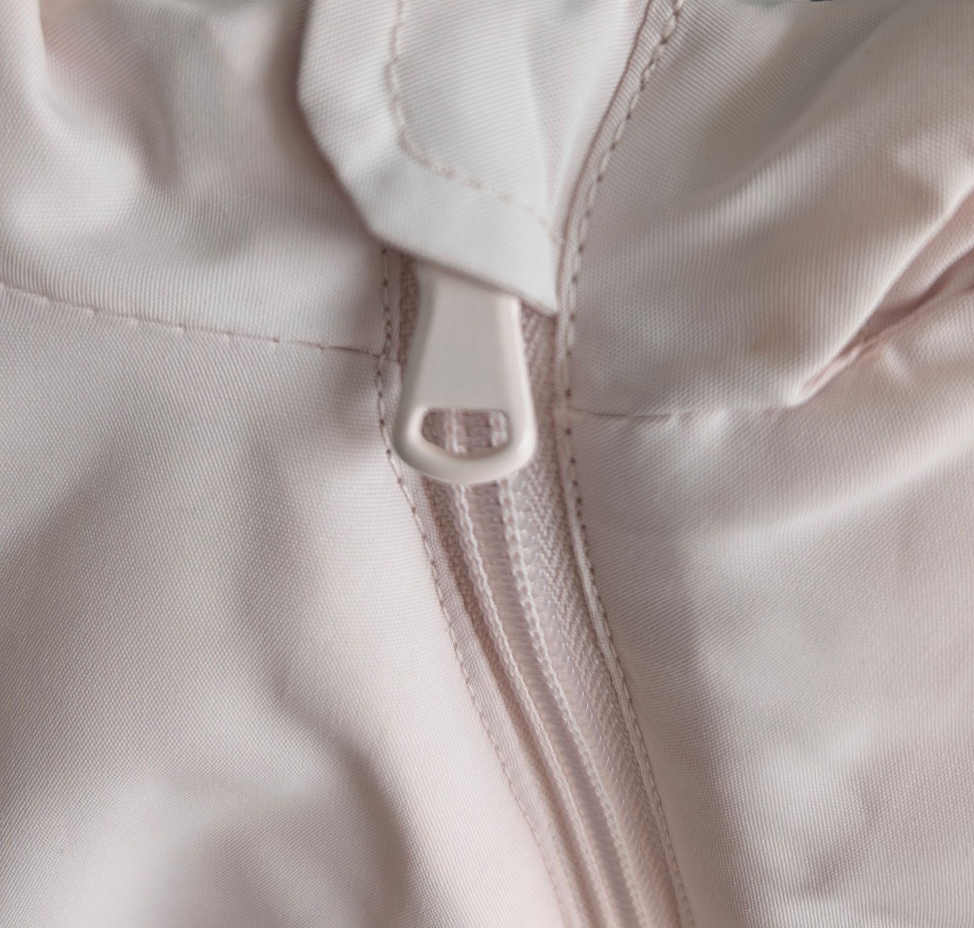 Meisjes skipak, heel licht roze, maat 74