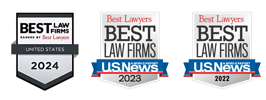 Best Law Firms in America awards