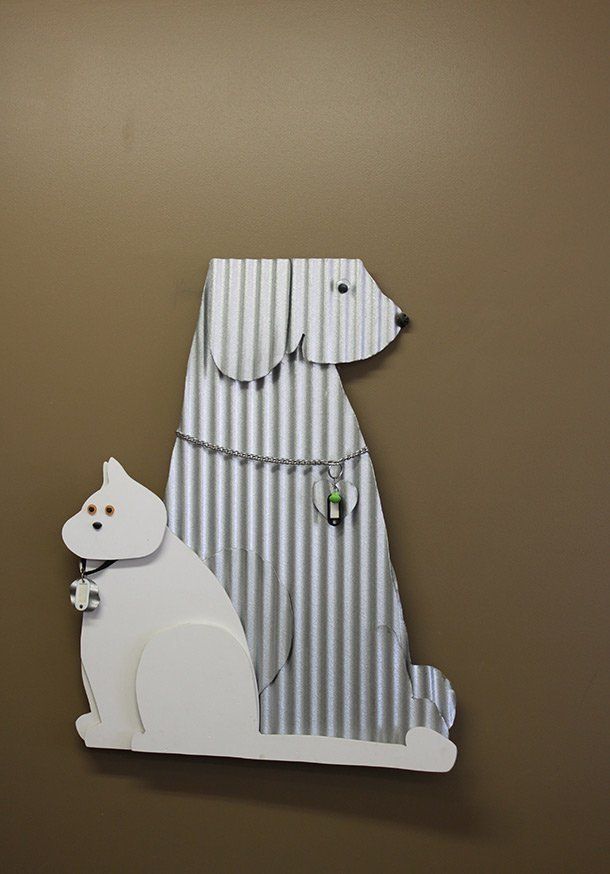 morphettville veterinary clinic dog and cat cardboard cut off