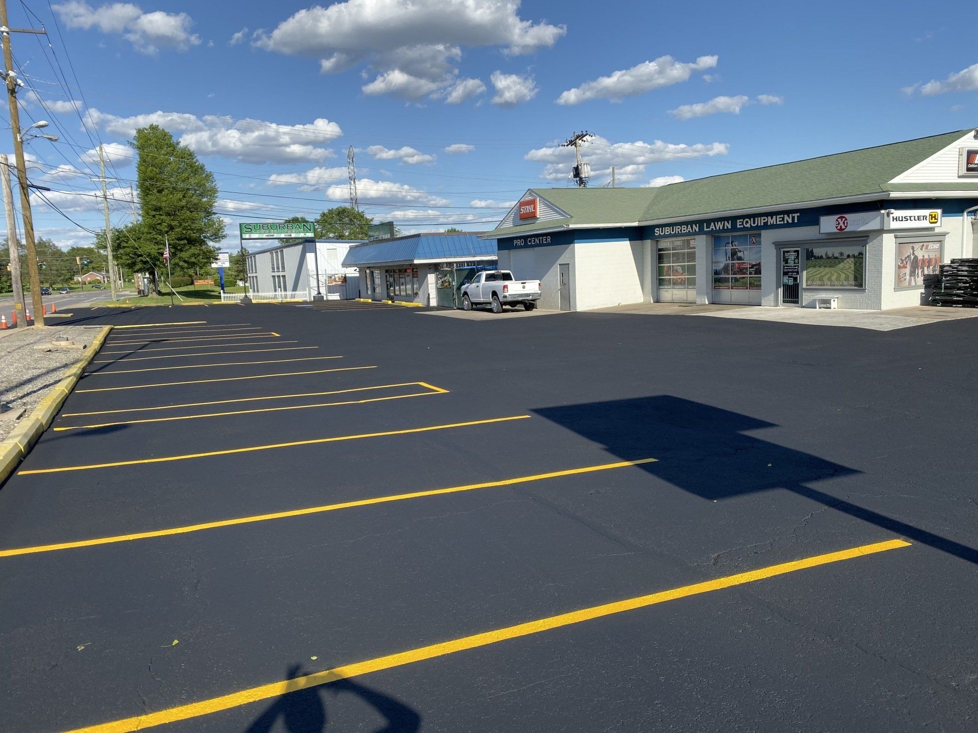Sealcoated Asphalt Parking Lot — Wilmington, DE — Asphalt King Sealcoating & Paving LLC