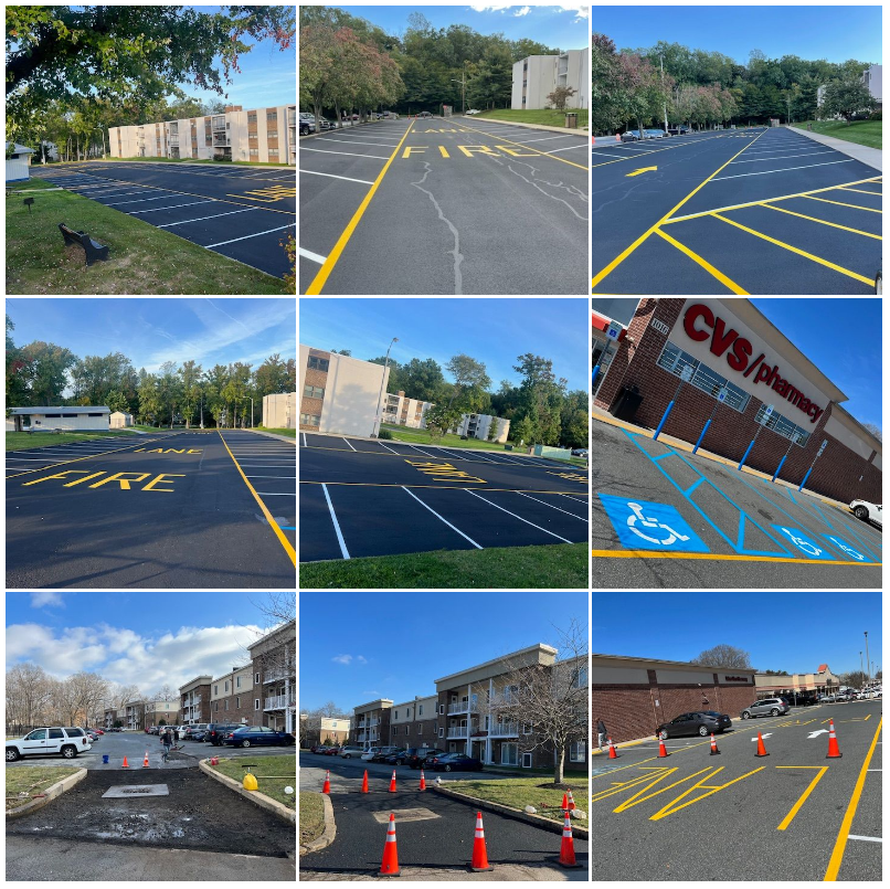 All Sealcoating Projects — Wilmington, DE — Asphalt King Sealcoating & Paving LLC