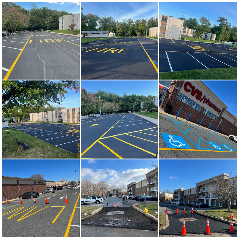 All Sealcoating Projects — Wilmington, DE — Asphalt King Sealcoating & Paving LLC