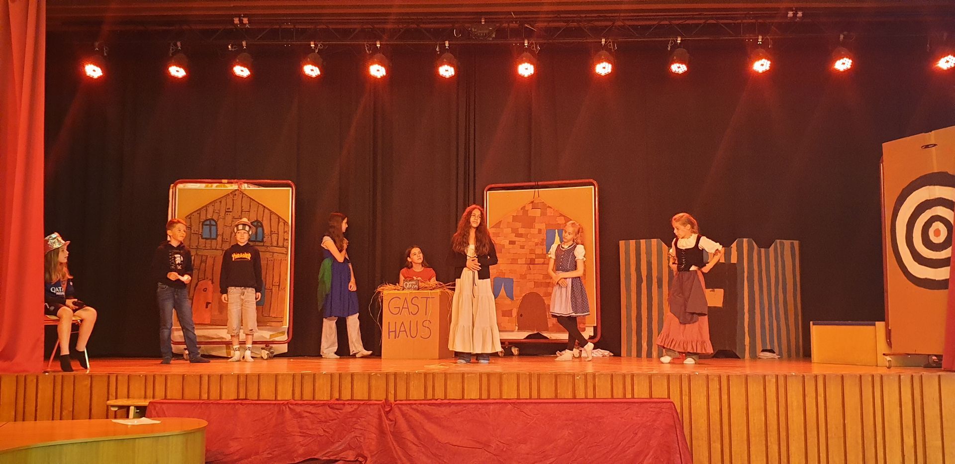 Theateraufführung an der Schule Iserbrook