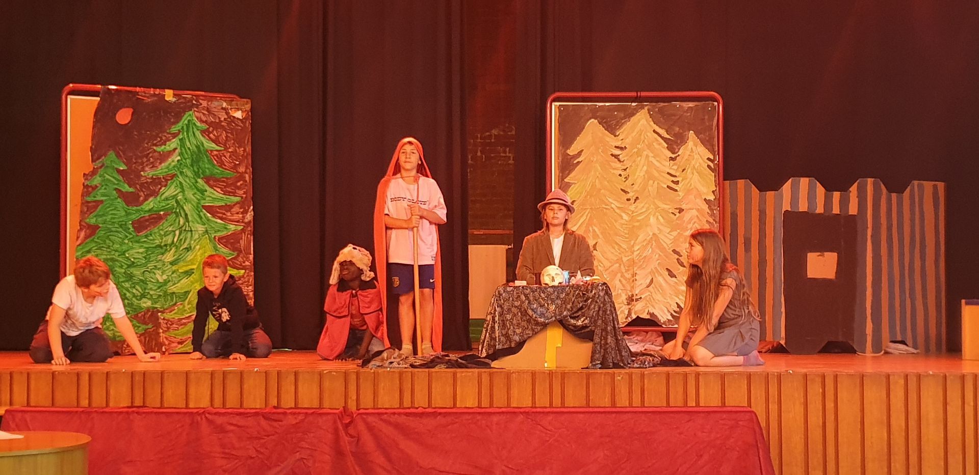 Theateraufführung an der Schule Iserbrook