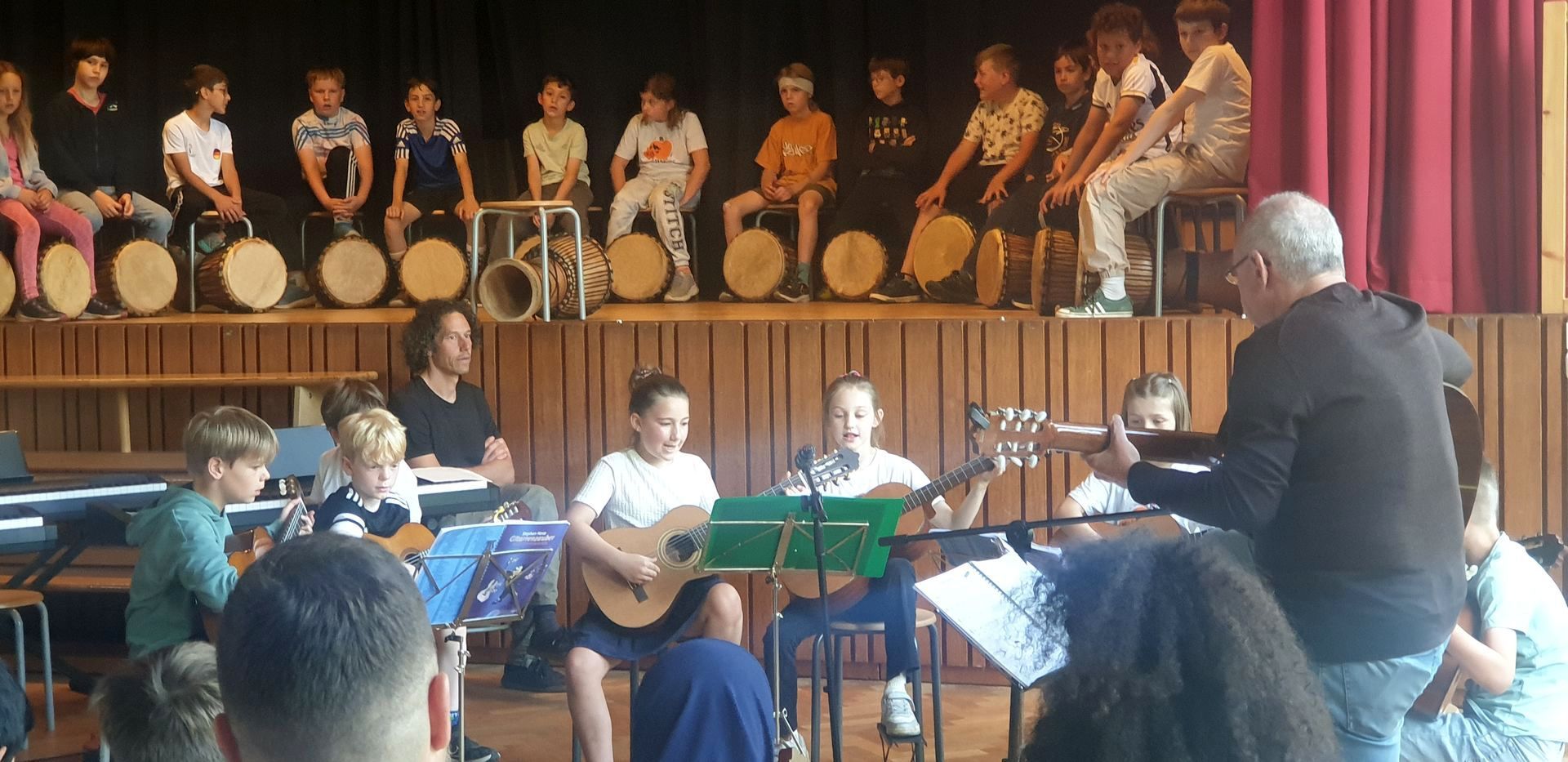 Musikerinnen der Schule Iserbrook