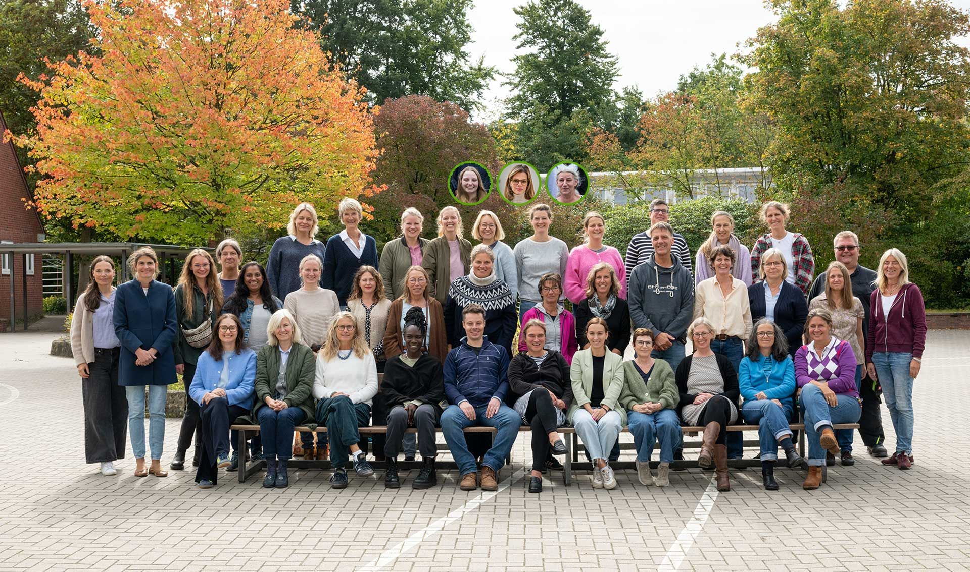 Das Kollegium der Schule Iserbrook