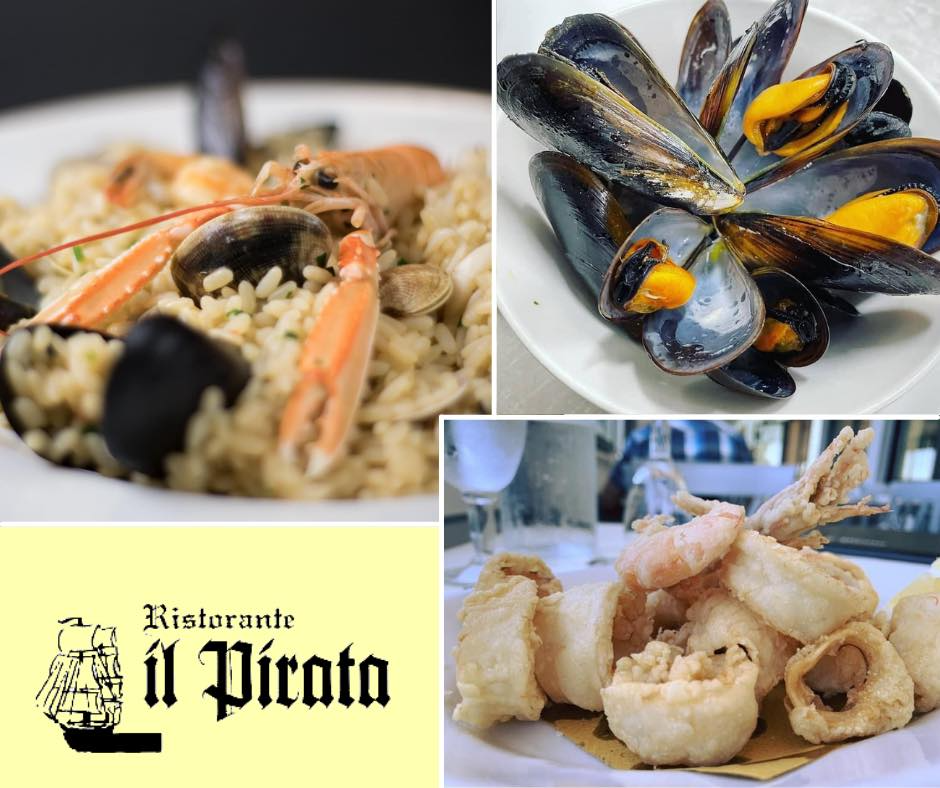 vino rosso e pesce sul piatto