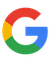A google logo with a rainbow colored circle around the letter g