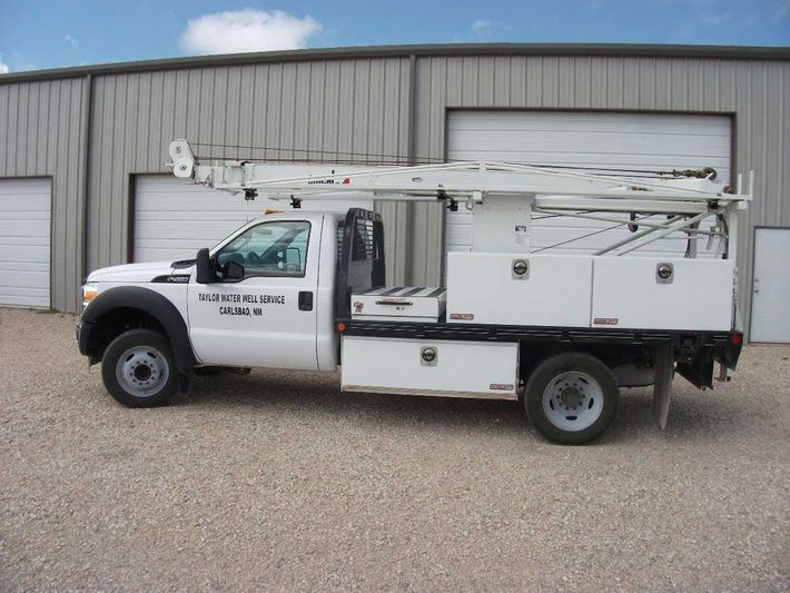 Taylor Water Well Service truck