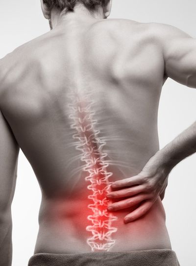 Back Pain Relief — Man with Back Pain in New Bedford, MA
