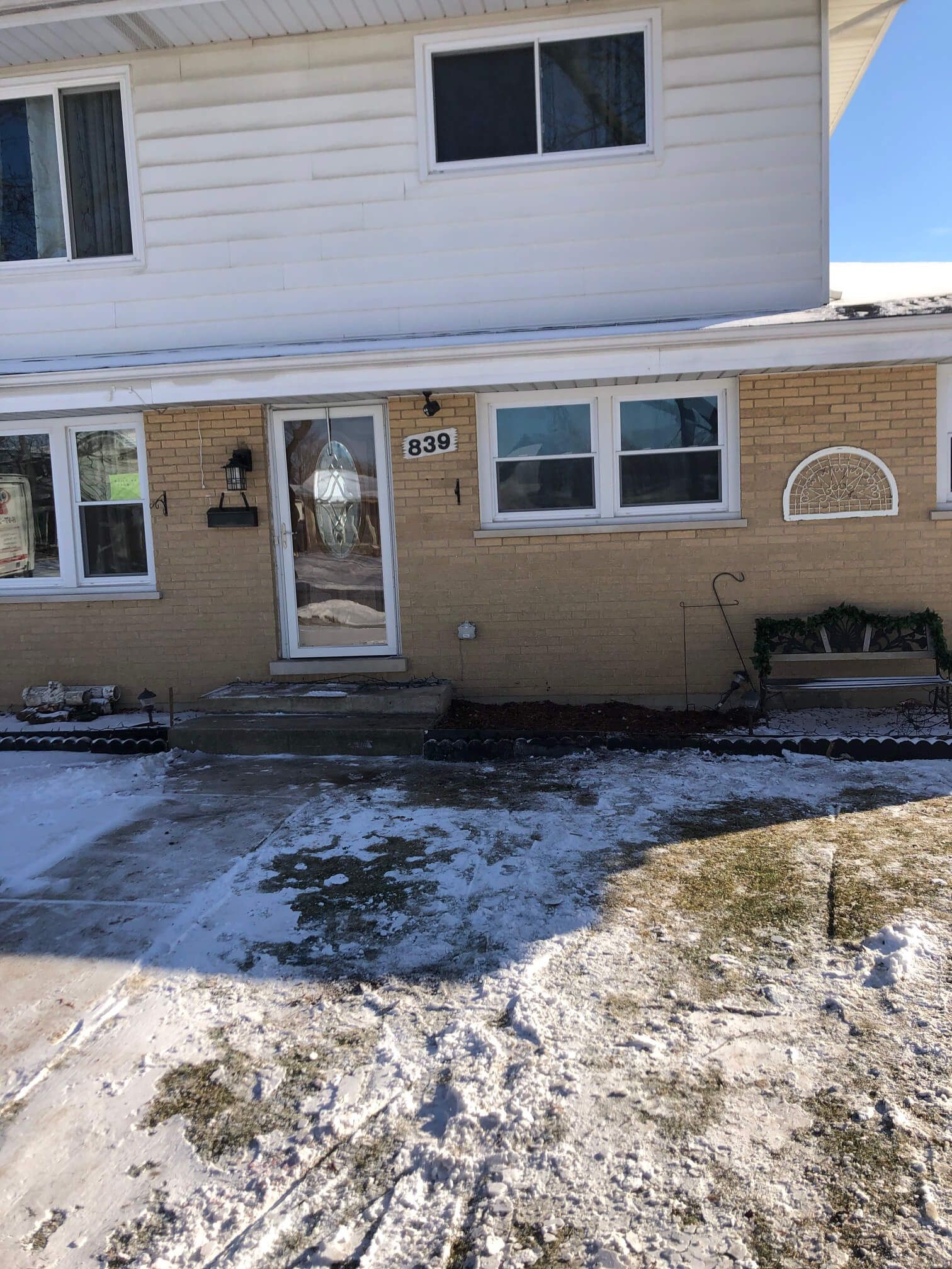 Completed sewer repair job