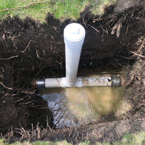 repaired sewer section in Bloomingdale, IL