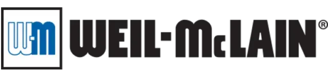 A logo for a company called weil-mclain