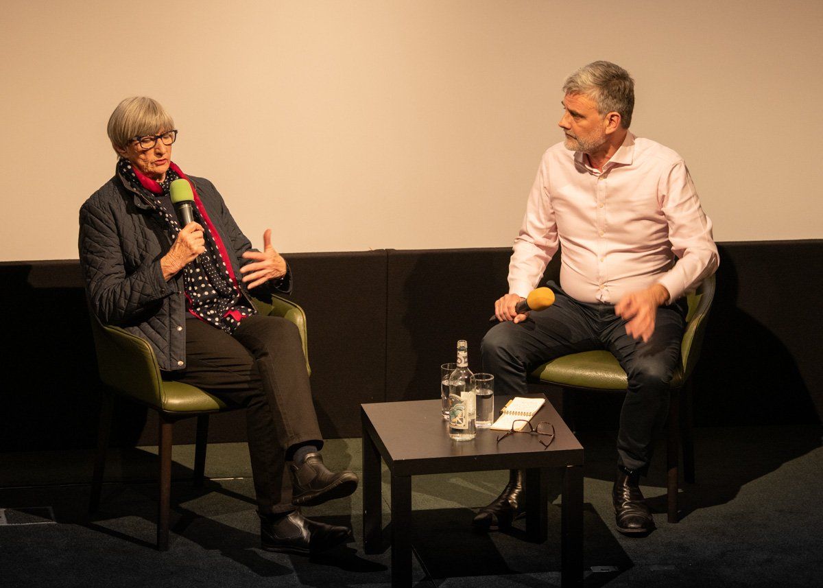 James Mullighan in conversation with Director Sue Lilliken