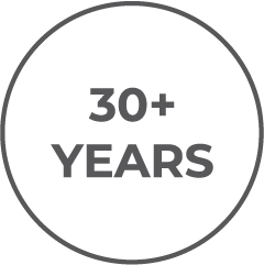 30+ Years
