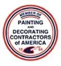 A member of painting and decorating contractors of america badge.