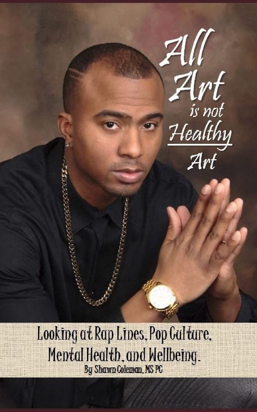 A book titled all art is not healthy art