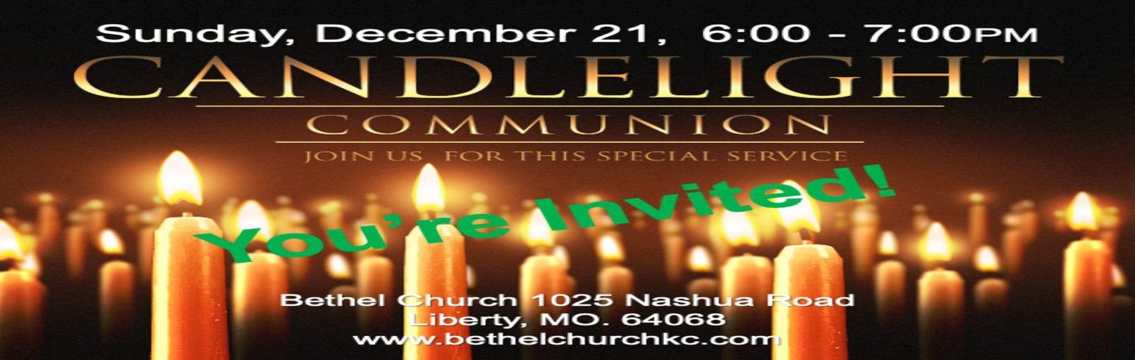 candelight communion