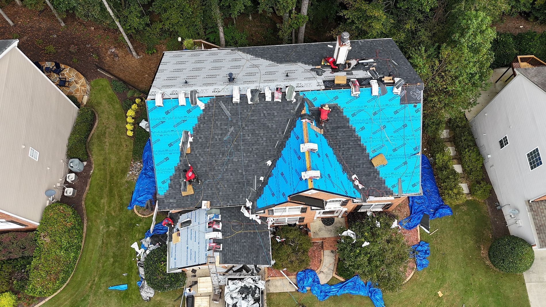Cumming GA roofing company inspection