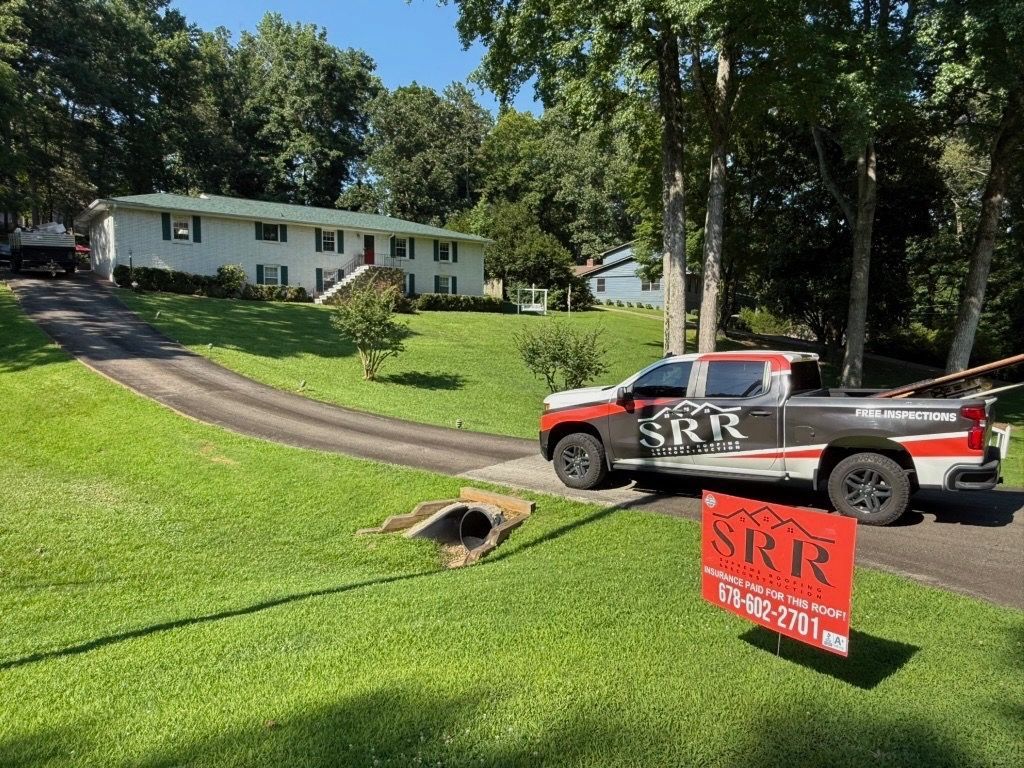 Residential roof replacement in Georgia