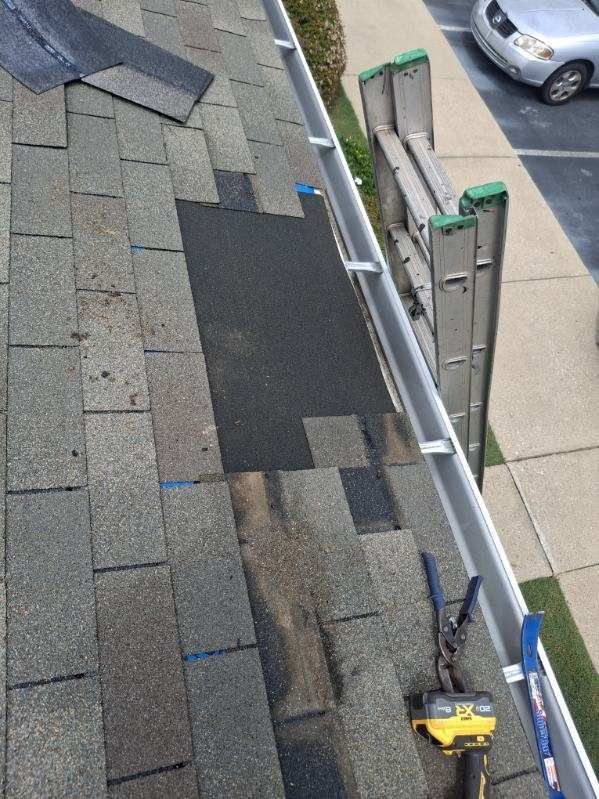 Roof inspection before repair decision
