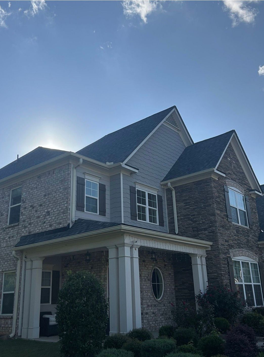 New roof installation on Canton GA home