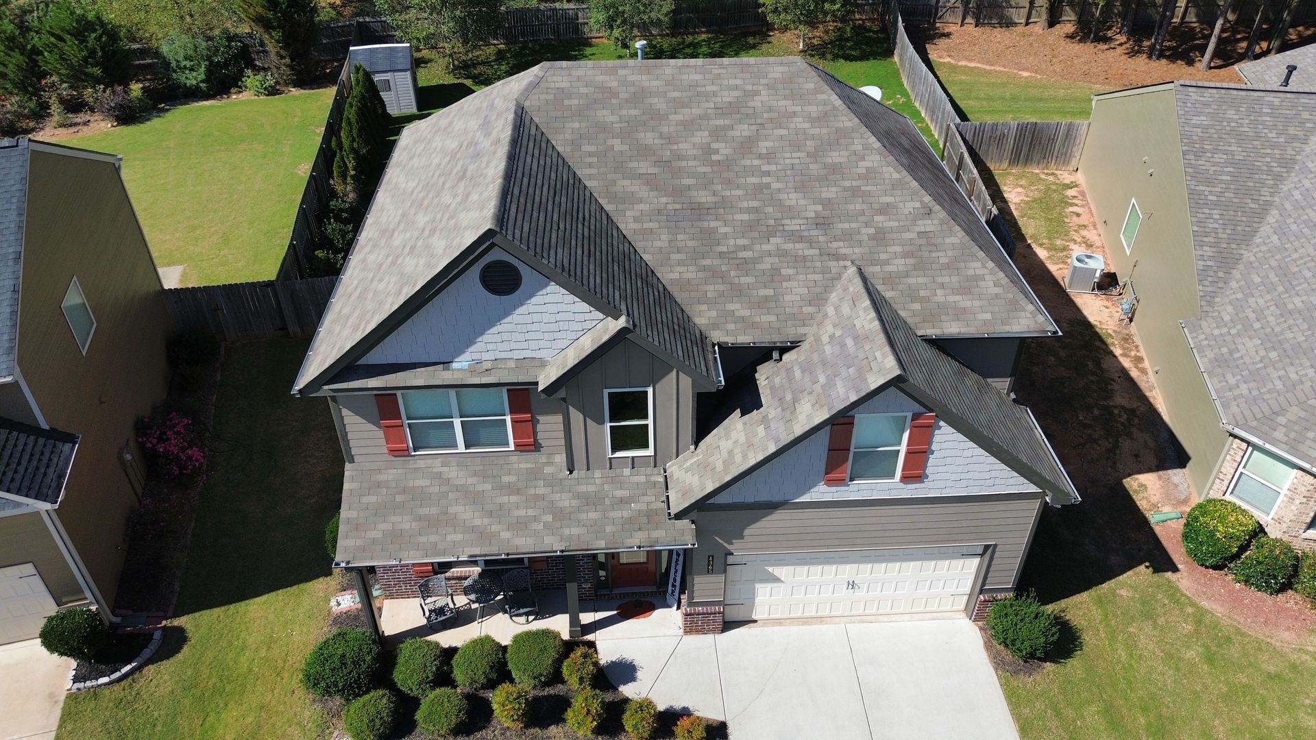 Asphalt roof replacement in Marietta Georgia