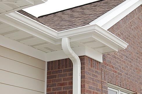 Supreme Roofing gutter installation completed