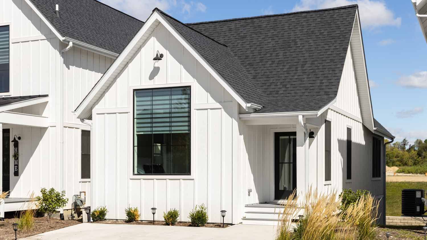 New siding installation on Commerce GA home
