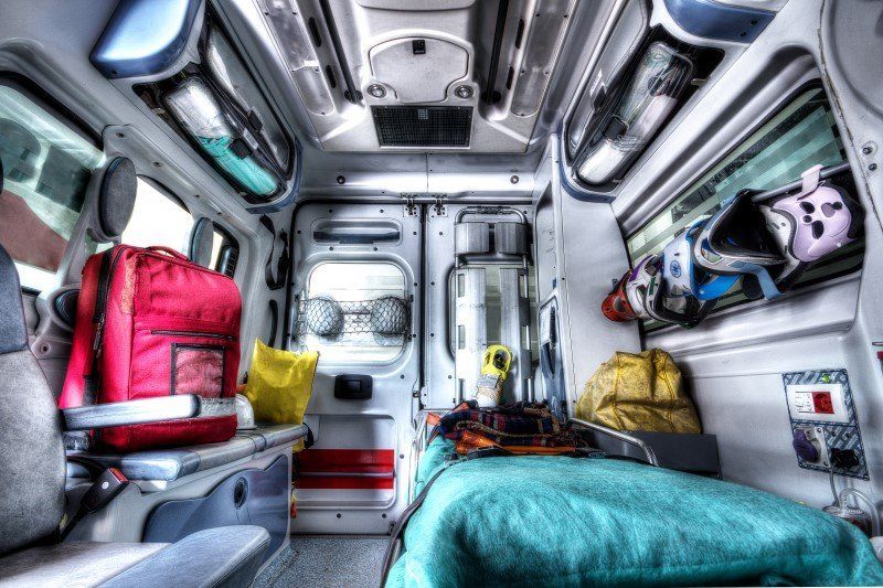 interno ambulanza