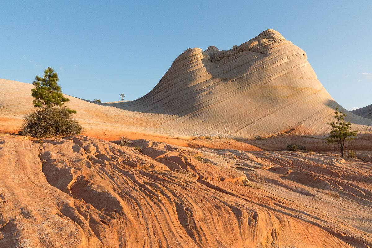 View from the White Domes Hike in Canaan Mountains of Southern Utah