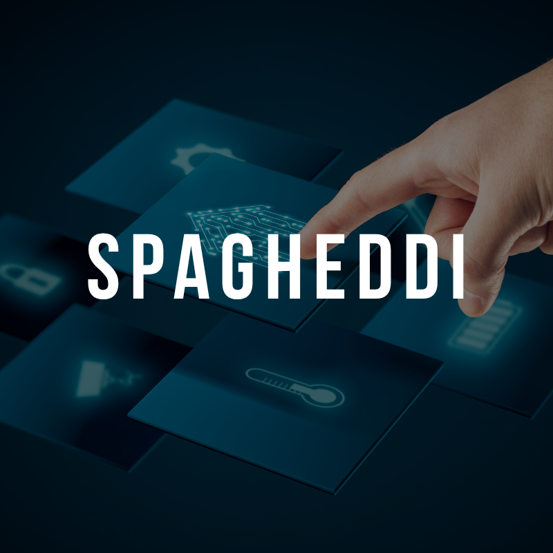 Spagheddi mosaic logo
