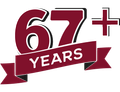 67 Years Icon