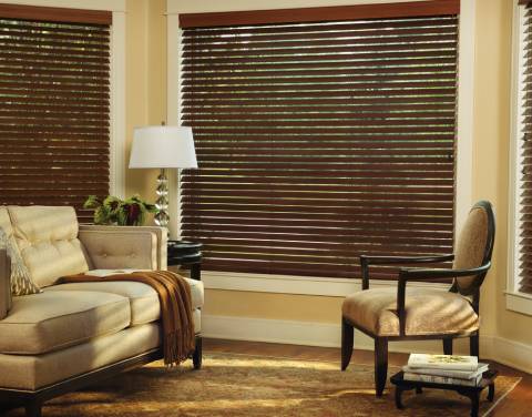 Blinds by Hunter Douglas from Interior Views including, wooden blinds, near Manasquan, New Jersey (NJ)