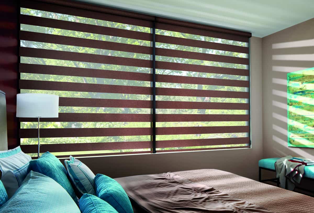 Hunter Douglas Designer Banded Shades near Manasquan, New Jersey (NJ) and other roller shades