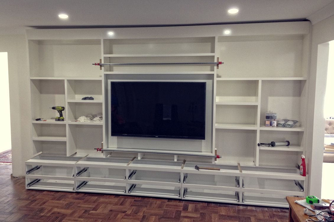 TV Cabinet Installation | Bathurst, NSW | Bathurst Joinery