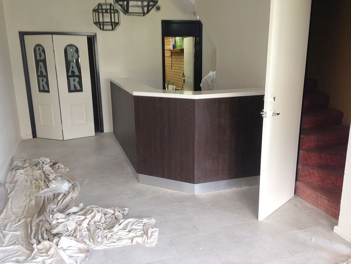 Newly Installed Motel Reception Desk | Bathurst, NSW | Bathurst Joinery